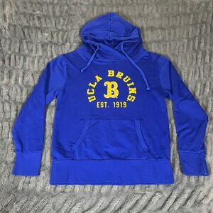 UCLA Bruins Hoodie Blue Organic Cotton Eco Friendly Sweatshirt Medium